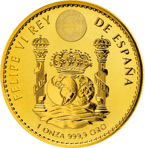 anverso moneda de oro bullion fnmt