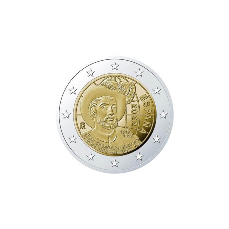 Moneda de 2 Euros V Centenario de la Vuelta al Mundo