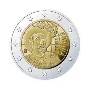 Moneda de 2 Euros V Centenario de la Vuelta al Mundo