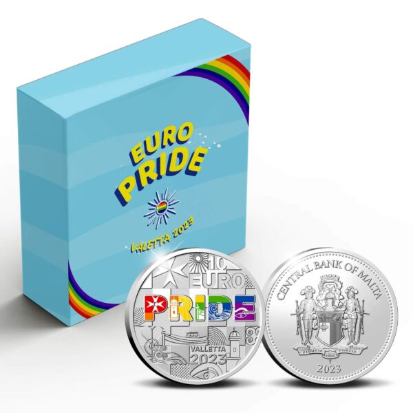 Moneda Europride 2023 Malta