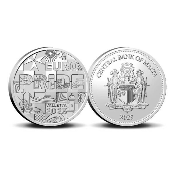 Moneda Europride 2023 Malta